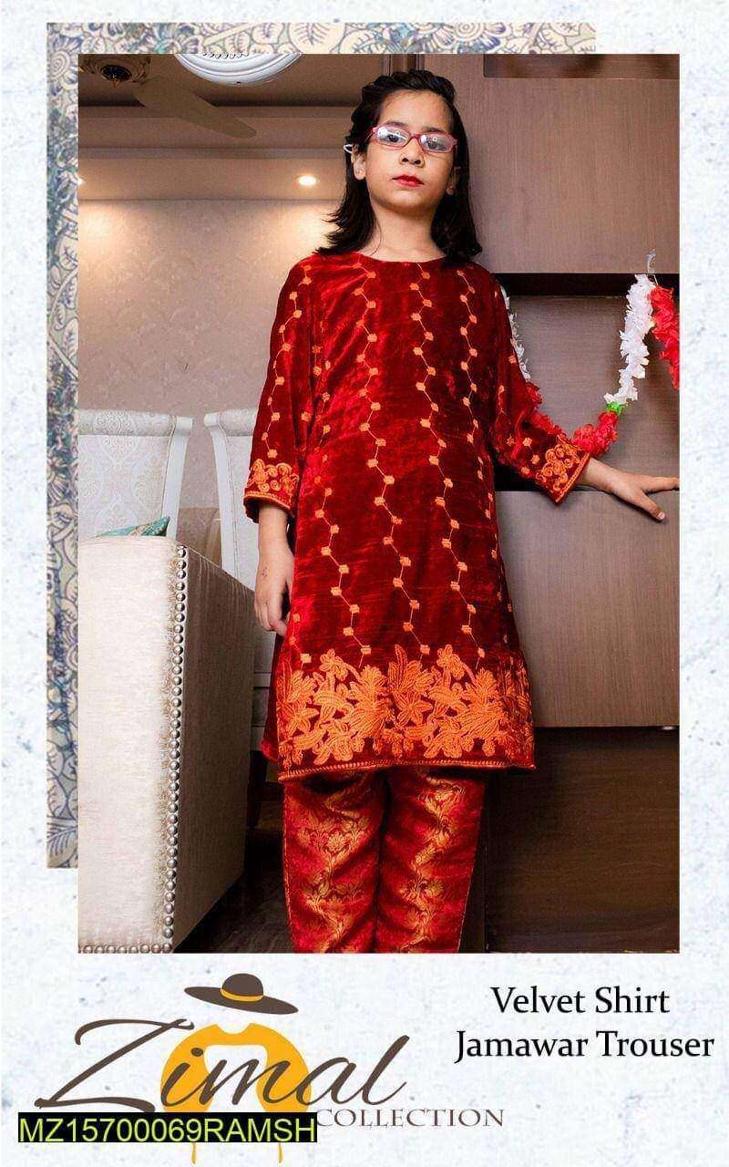Mysorie Handwork Shirt, Banarsi Jacquard Dupatta, Jamawar Trouser Red –  Shop4Ease.com – Pakistani Ladies Dresses and Bags