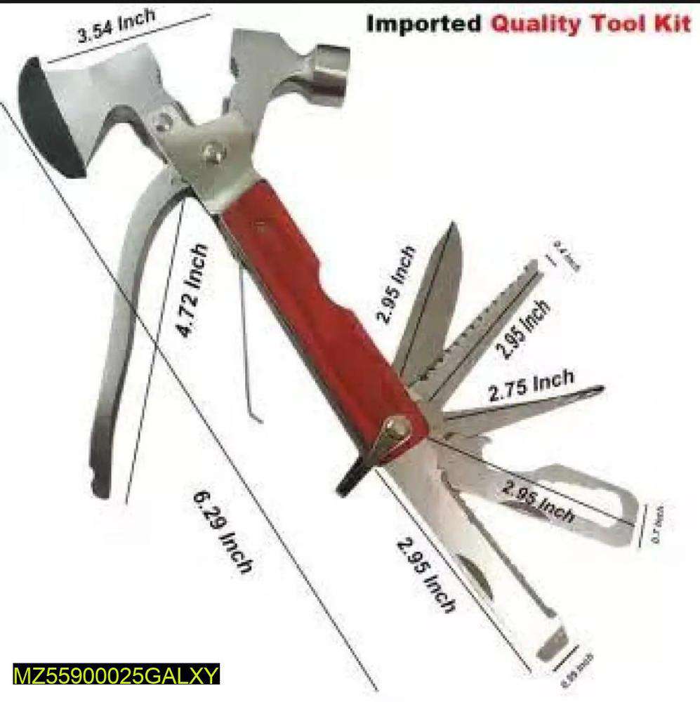 10 In 1 Portable Multi Tool Hammer Others GilgitApp