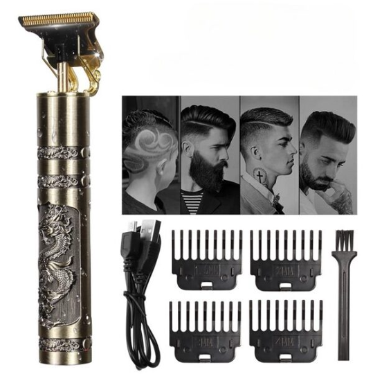 1706684139910(t9 Trimmer Plastic) Usb Electric Hair Clipper For Men Hair Cutting Machine Rechargeable,  Professional Beard Trimmer - 1.jpg