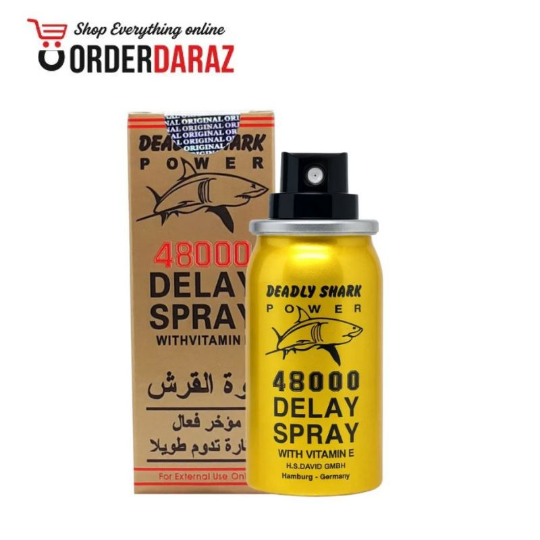 1767957658313Deadly Shark 48000 Delay Spray - Lidocaine Delay Spray In Pakistan.jpg